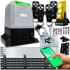 Zestaw do bramy przesuwnej napęd FORTO 800 - 4xPilot+lampka+fotokomórki+listwy+WIFI (SUPLA)