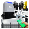 Zestaw do bramy przesuwnej napęd FORTO 800 - 4xPilot+lampka+fotokomórki+listwy+WIFI (SUPLA)