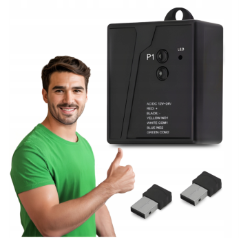 Radioodbiornik uniwersalny, samochodowy Bluetooth 2xUSB