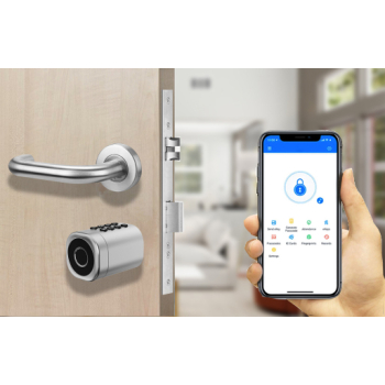 Elektroniczny zamek RCF_CYLINDER_68 do drzwi wkładka TTlock PIN czytnik