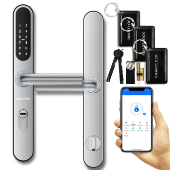 Elektroniczny zamek do drzwi TTlock PIN BT- SREBRNY