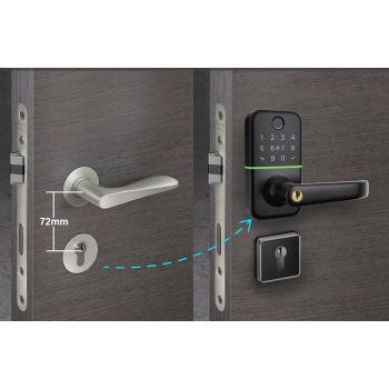Elektroniczny zamek do drzwi APP TTlock PIN 35-65 mm