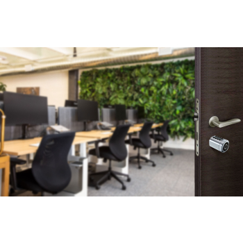 Elektroniczny zamek RCF_CYLINDER_69 do drzwi wkładka TTlock PIN bramka+czujnik+5x brelok