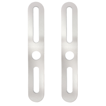 Maskownica do drzwi zamka elektronicznego szyld stal nierdzewna SLIM SAFE